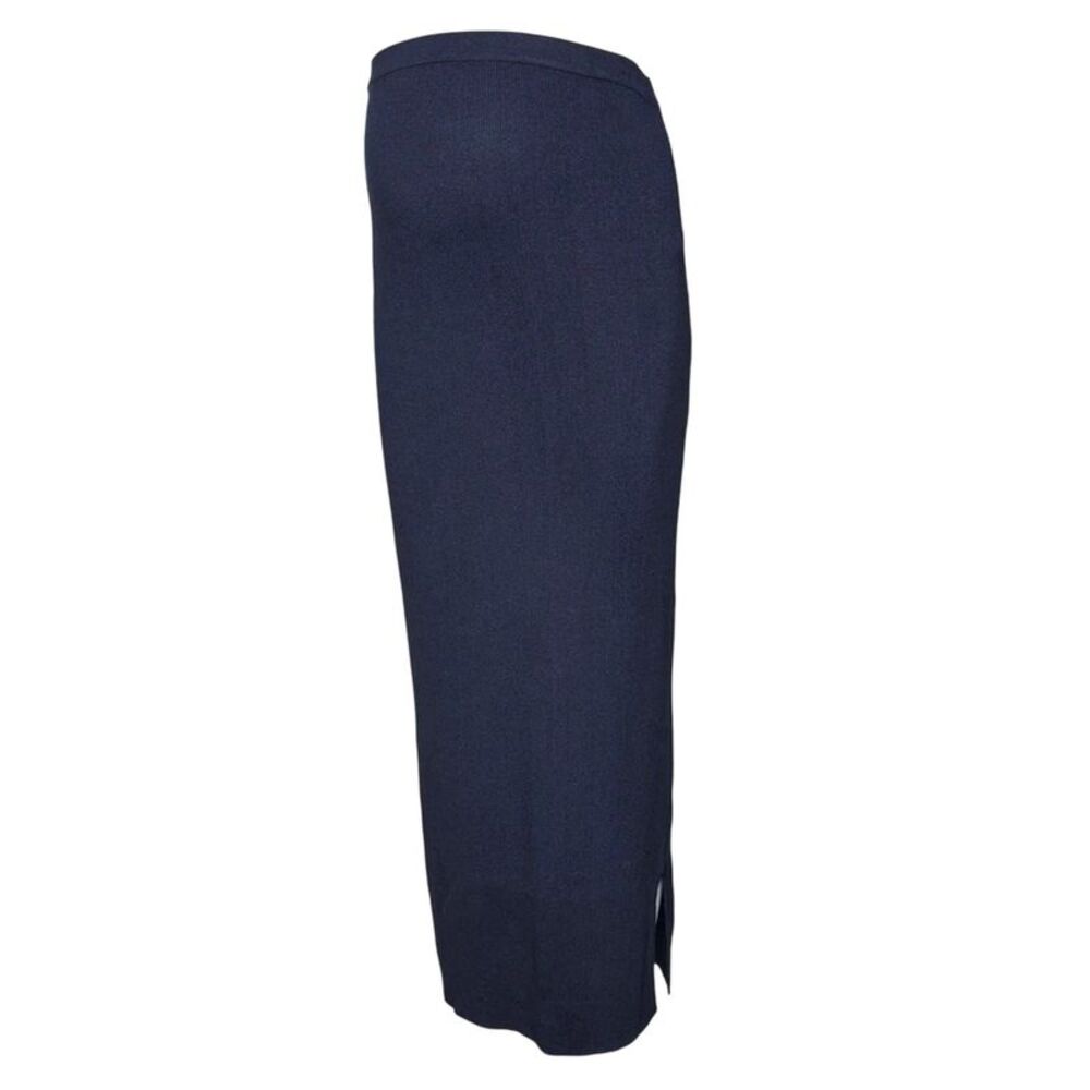Mamalicious Womens/Ladies Ribbed Tube Skirt / Navy Blazer